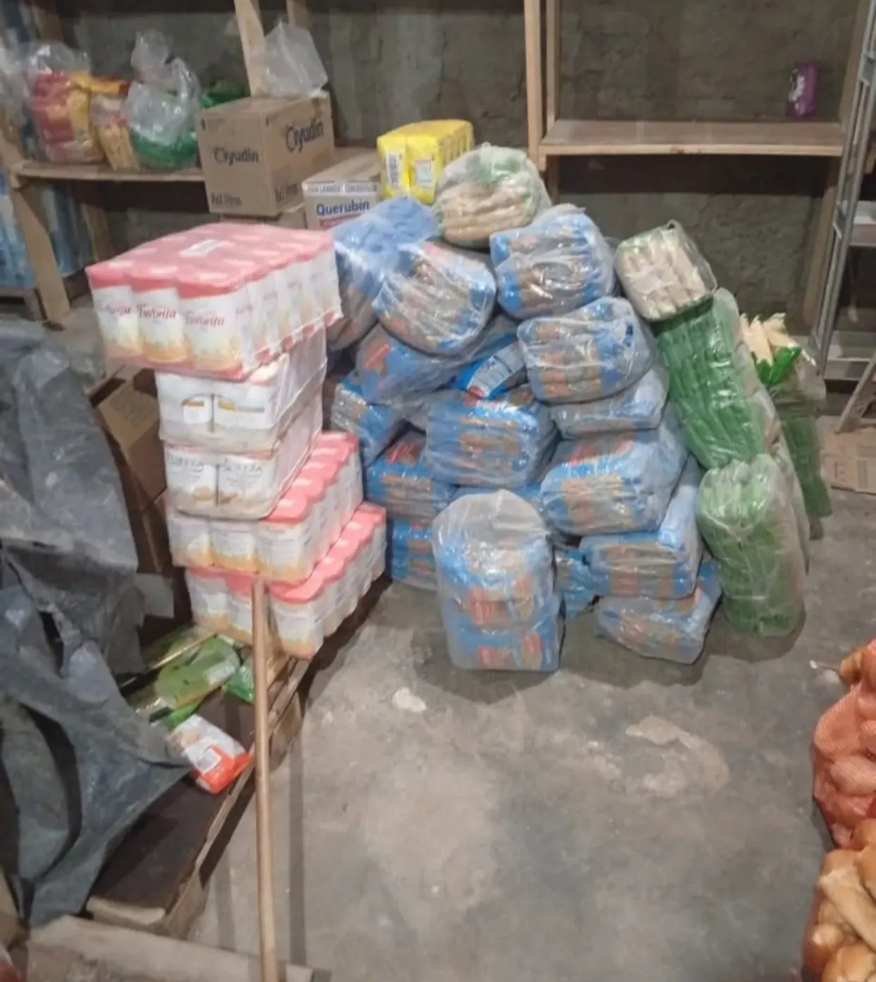 Ingeniero Giagnoni: decomisan gran cantidad de alimentos en mal estado