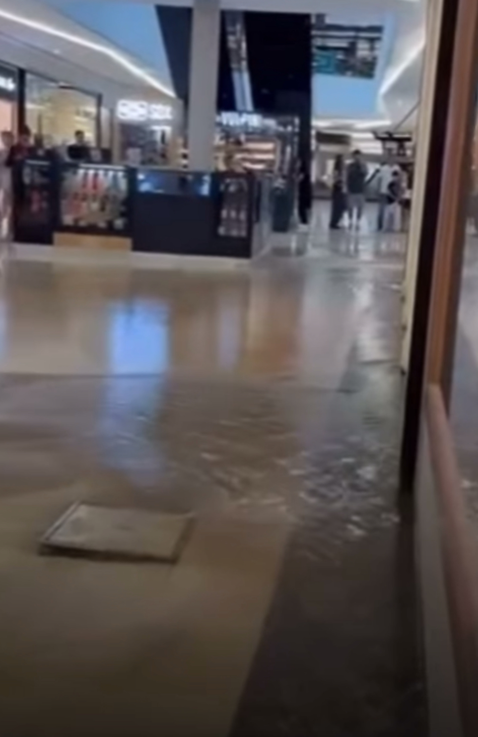 Hasta Palmares se inundó en la tarde de este viernes