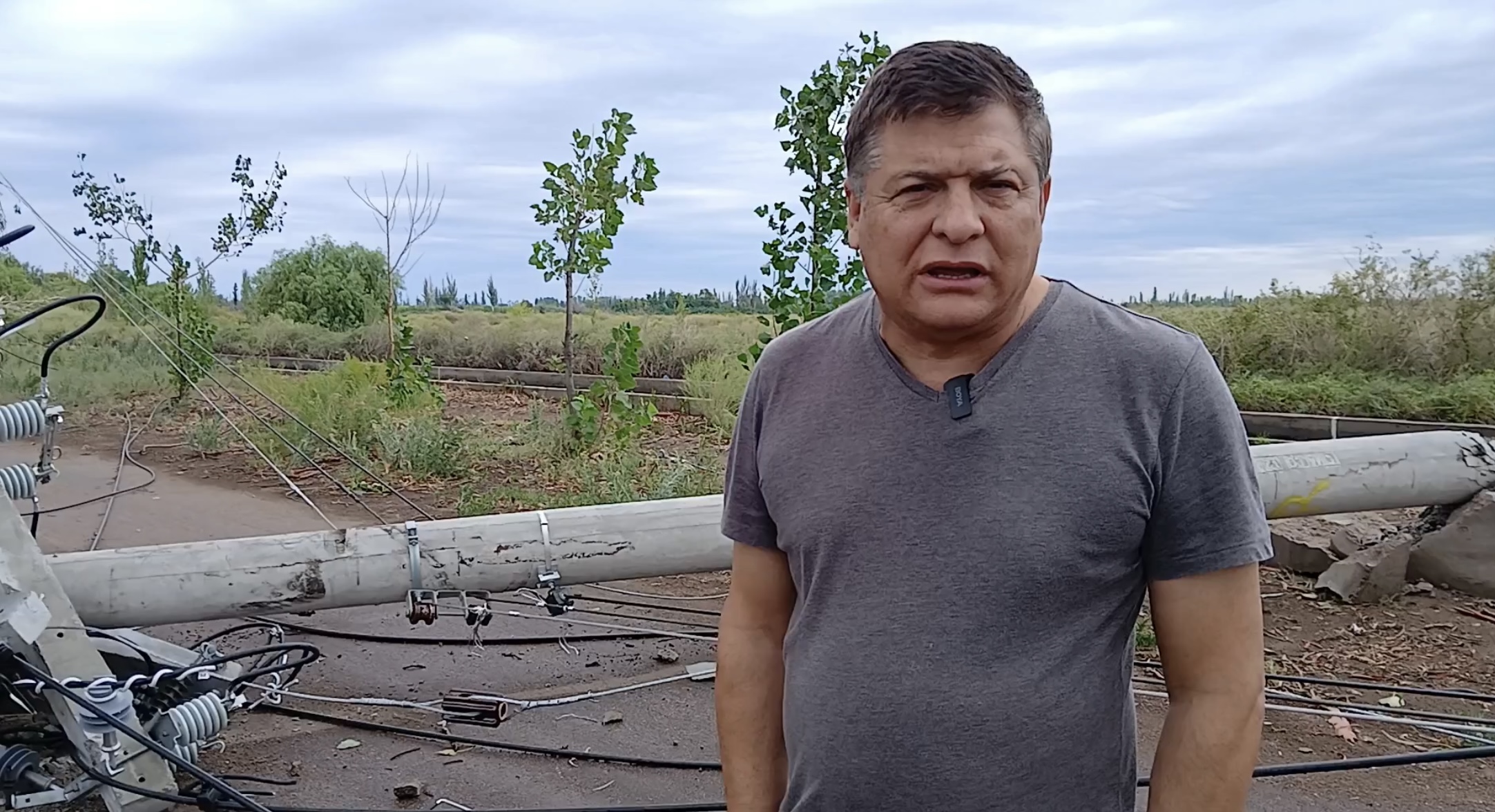 Alto Verde: se espera que el domingo ya tengan servicio de luz los particulares