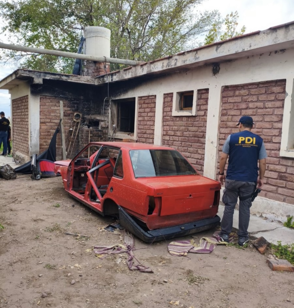 San Martín: un detenido y recuperación de vehículos robados tras múltiples allanamientos