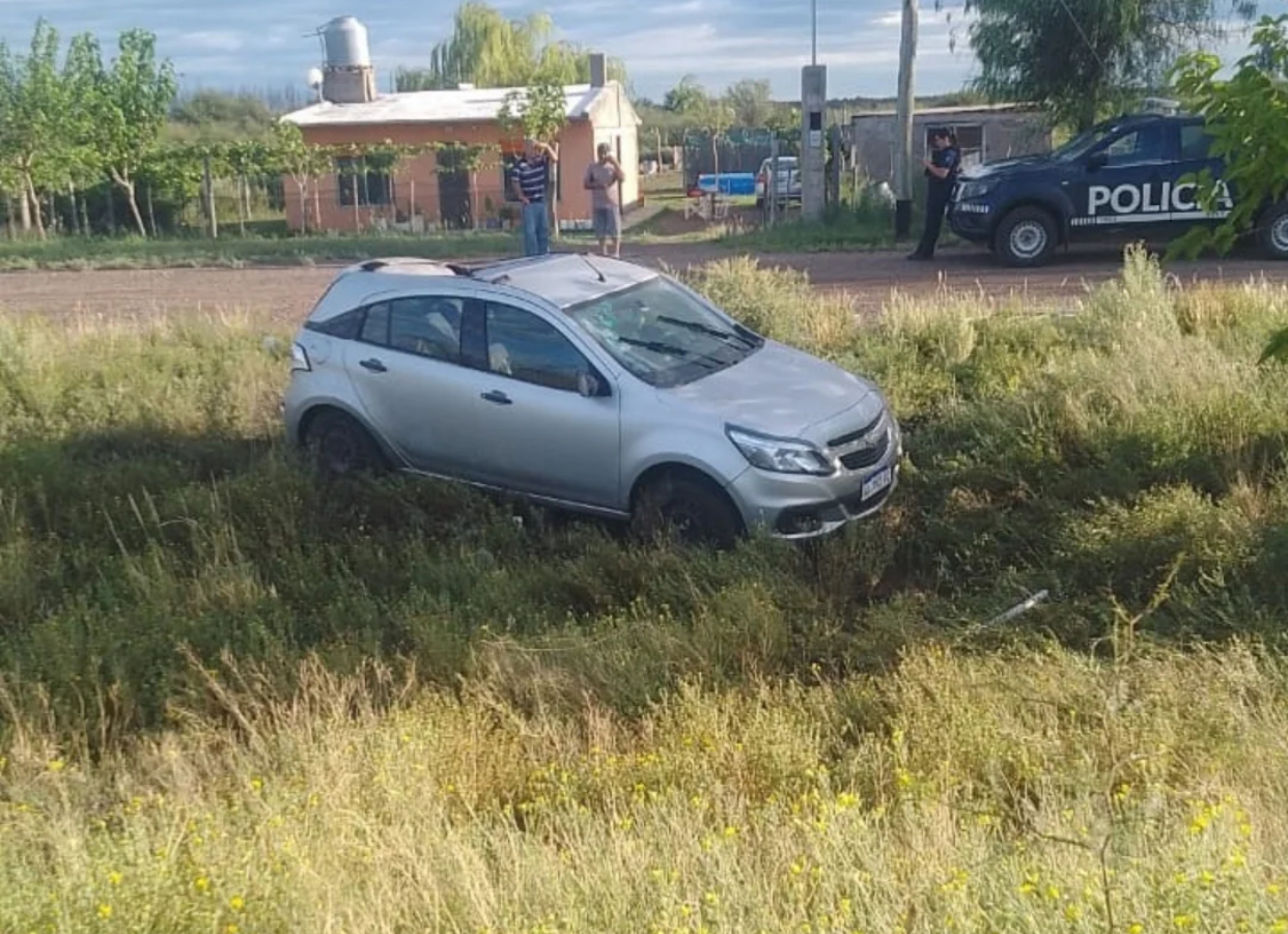Vuelco en Ruta 7: Precaución por accidente a la altura de La Dormida