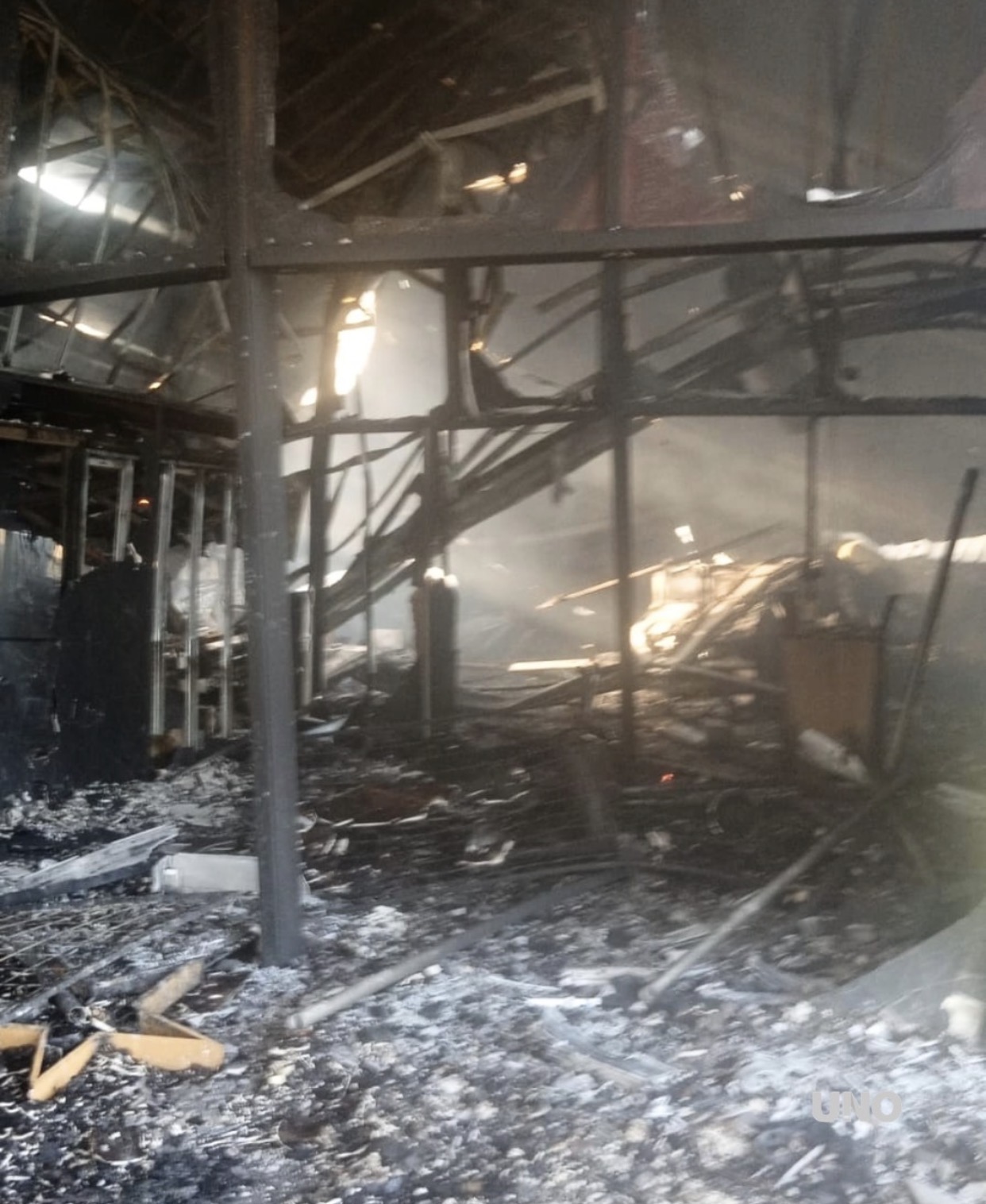 El centro médico del Tótem sufrió grandes pérdidas y no se sabe cuando podrá abrir